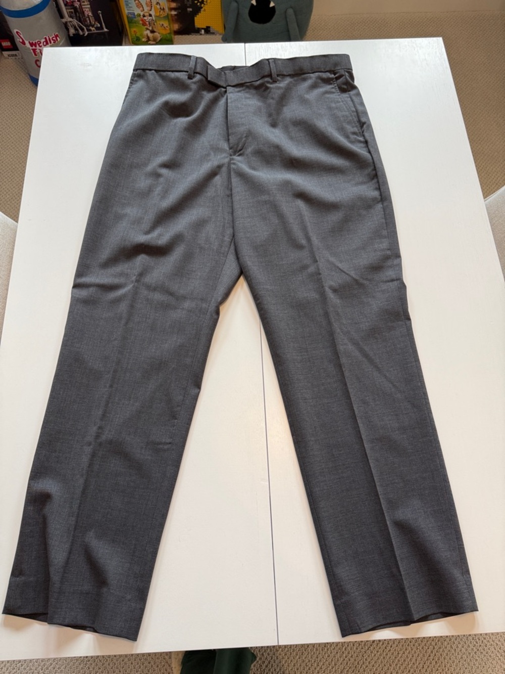 Banana Republic Men's Charcoal Gray Dress Pants